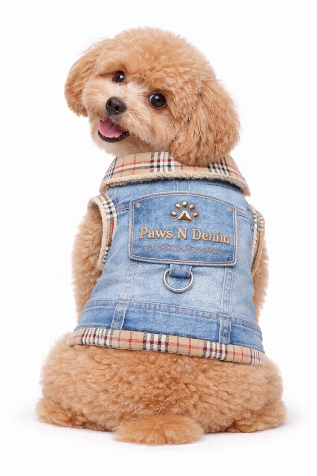 PawBurry Denim Dog Vest